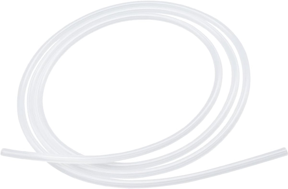 slang geschikt voor levensmiddelen, 3 mm ID x 6 mm OD 2 meter, flexibele transparante siliconen slang, waterluchtslang