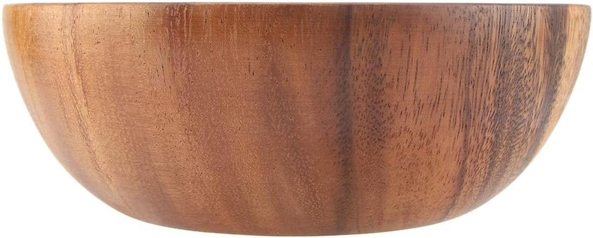 Acacia Houten Kom voor Salade, Soep, Rijst - Handgemaakte Keukengerei (20 * 7cm)