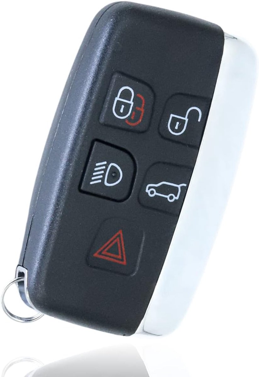 Sleutelbehuizing met 5 knoppen, afstandsbediening, autosleutel voor Land Rover Range Rover Sport LR4 Evoque