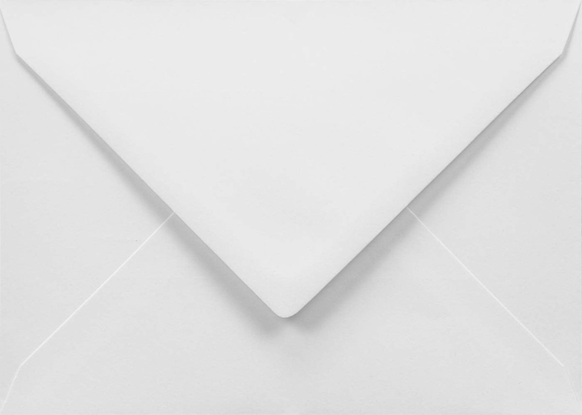 100 stuks enveloppen wit DIN C6 11,4x16,2cm 100g natklevend zonder venster voor uitnodigingskaarten wenskaarten verjaardagskaarten bruiloftskaarten | 100 g · opvallende enveloppen voor bruiloft, doop, communie, uitnodigingen, vormsel en wenskaarten