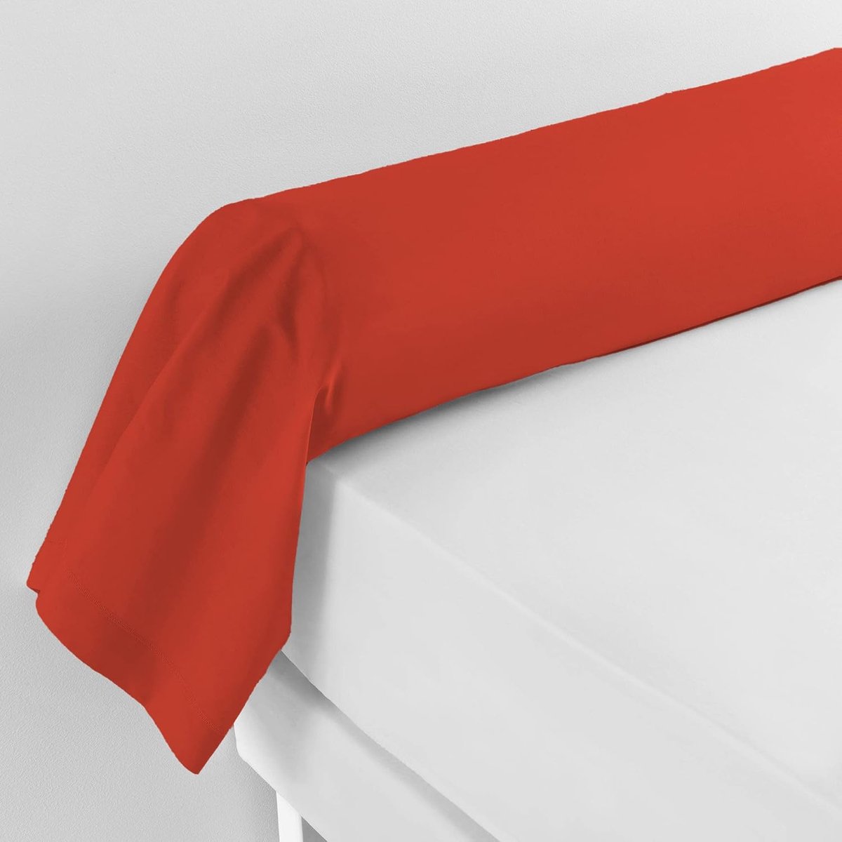 douceur d'intérieur, Kussensloop, 85 x 185 cm, 100% katoen, Lina Paprika