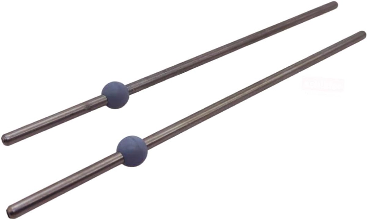 405510 | 2 stuks excenterstangen van staal voor sifon, diameter 5 mm, lengte 200 mm voor maten van 1 1/4 inch