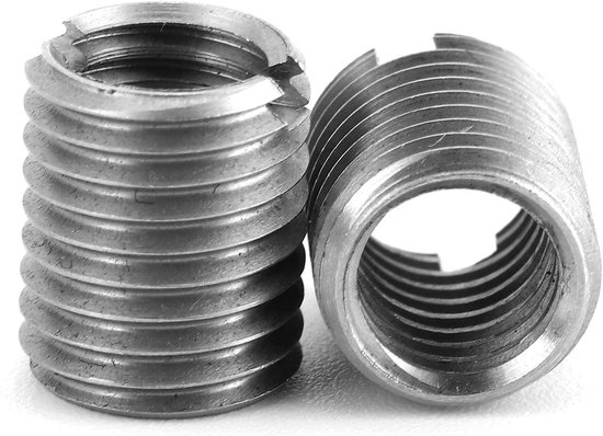 10 PCS Schroefdraad Inserts Vrouwelijke M8 X 1.25 Mannelijke M10 X 1.25 Type Schroef Reparatie Mouw Moer Repareren Insert Kit — afbeelding 2