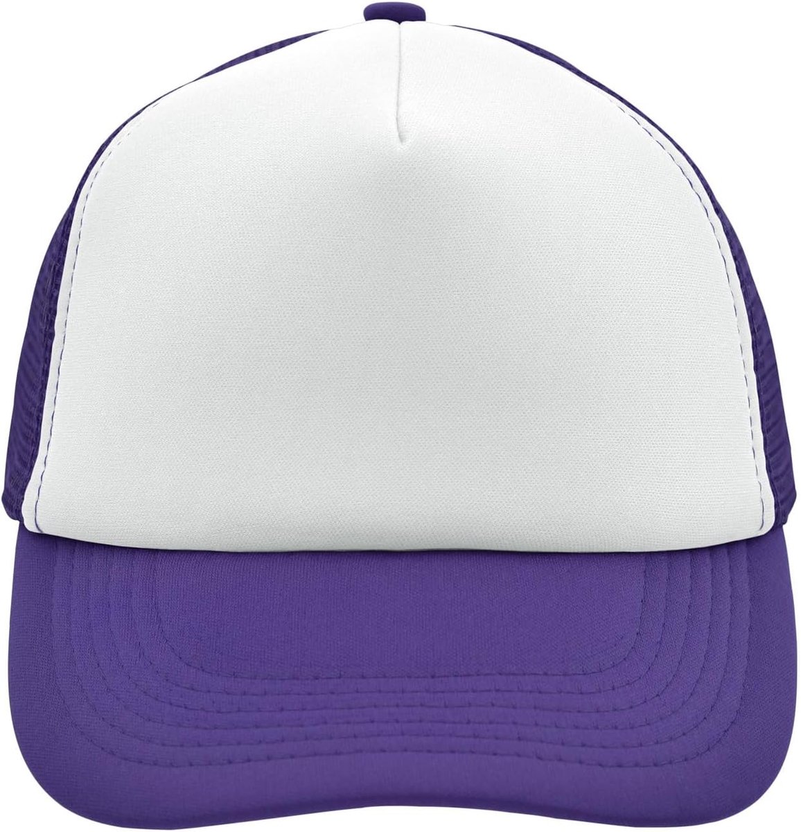 noTrash2003 Trucker Mesh Baseball Cap Truckerhat Unisex One Size en Kindermodellen Basecap Baseball Hat 30 Kleuren Effen Tweekleurig Polyester Katoen