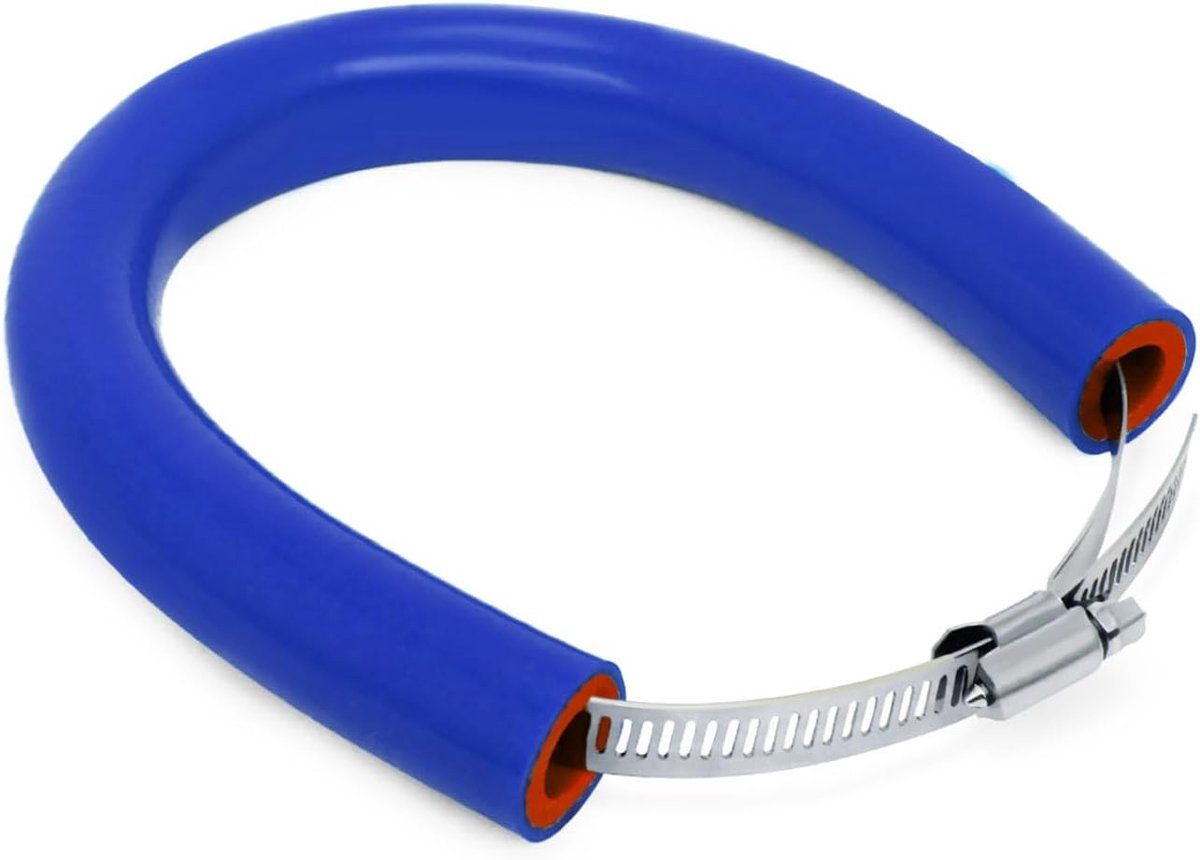 Motorfiets Uitlaatdemper Beschermer Can Cover Bescherming-Blauw | Voor Vuilfiets Motocross Supermoto Enduro