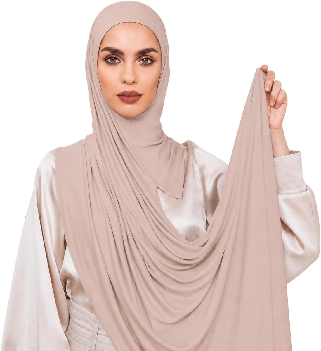 CHIC Instant hijab sjaal voor dames - premium jersey hoofddoek wrap