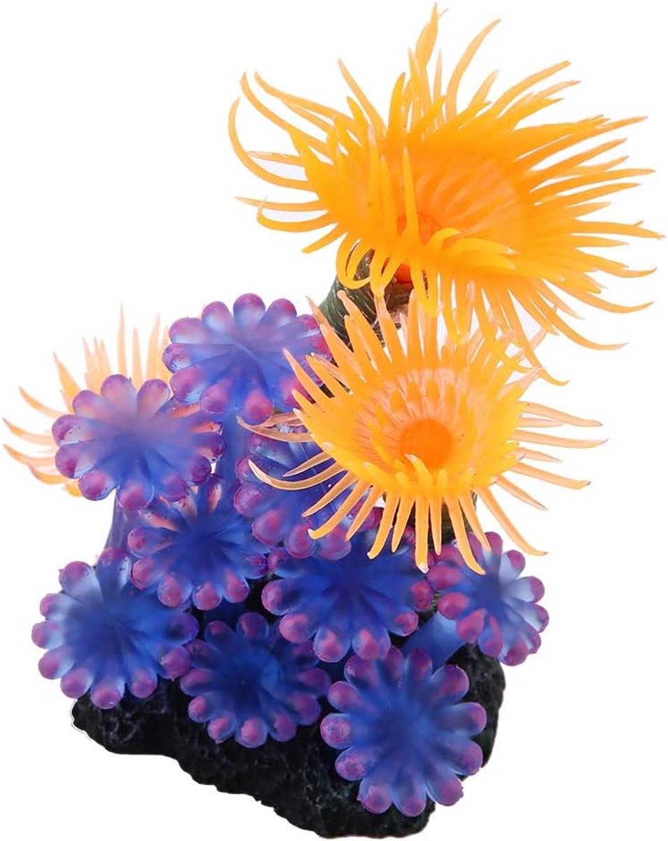 Koraal koraal zeeanemoon aquarium landschap landschap decor