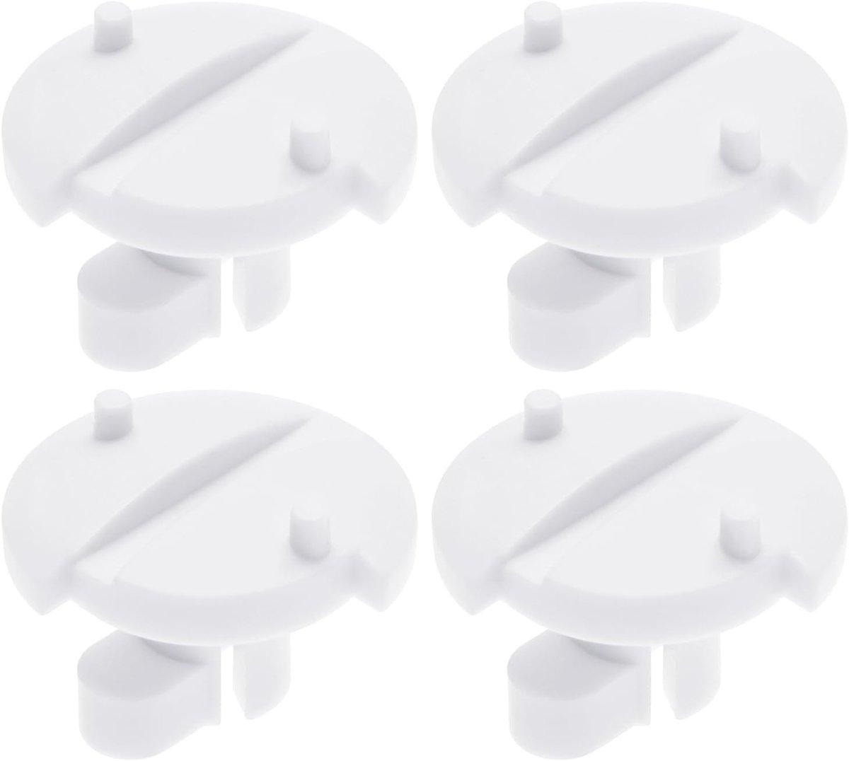 4 stks Koelkast Vent Clip Vent Sluiting Spanschroef Clip 295176601 Compatibel met Dometic L100 L200 Wit Sluiten Vergrendeling Schroef Clip voor Camper of Caravan