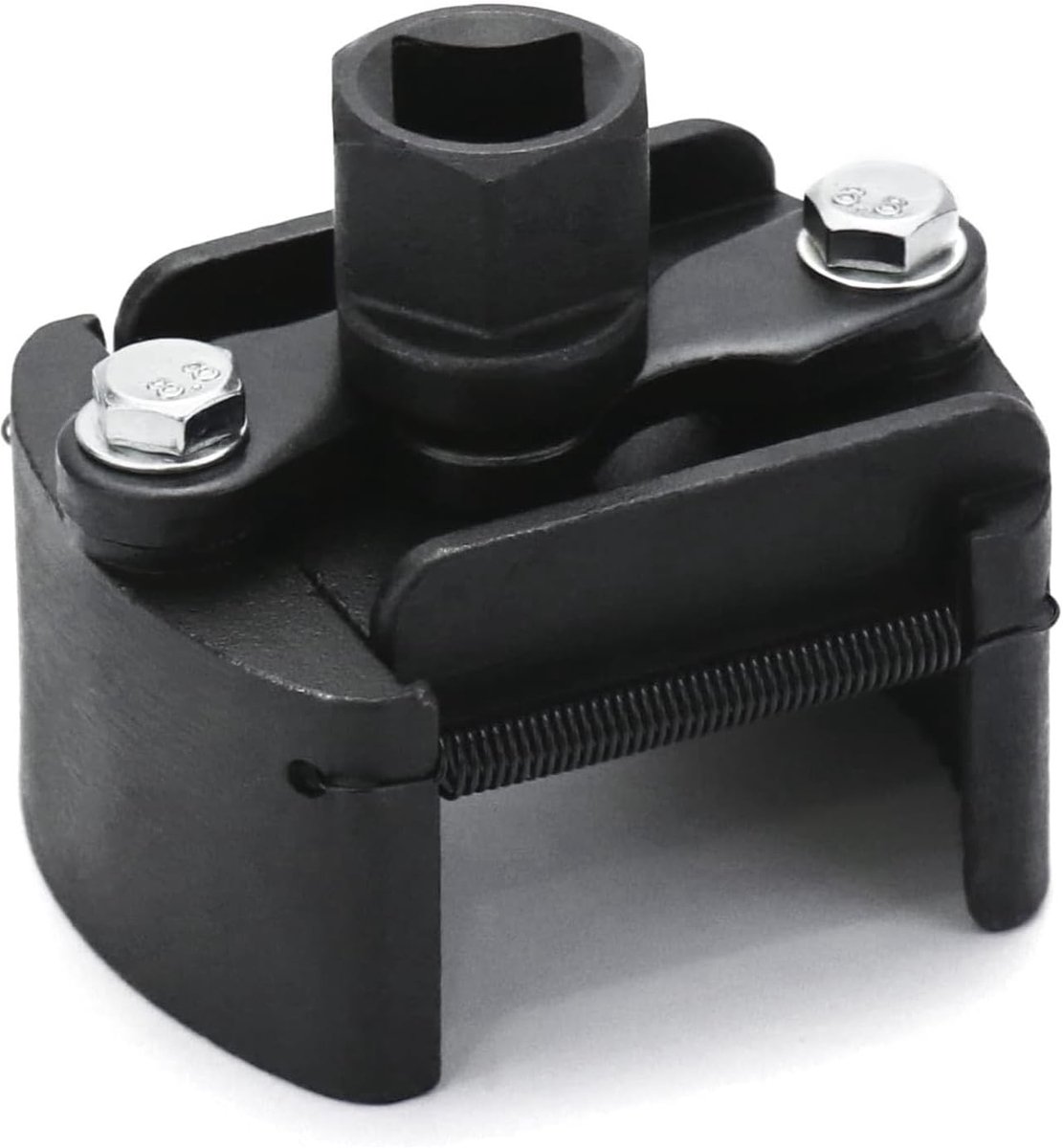 Oliefiltersleutel, universele sleutel voor oliefilter, verstelbare oliefiltersleutel, geschikt voor auto, motorfiets en andere voertuigen (60-80 mm)