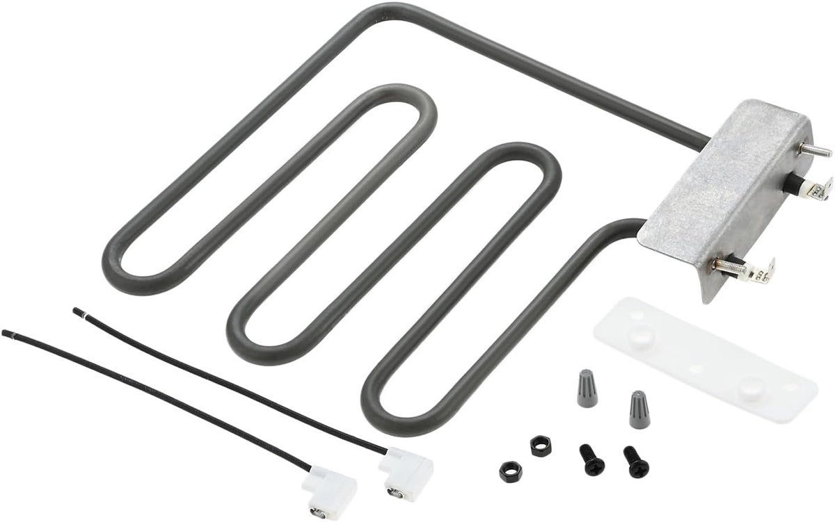 9907120027 roker verwarmingselement, roestvrij staal grill verwarmingsbuis, grill onderdelen compatibel met 20070613, 20072612, 20072712, 20073012, MB20070115, MB20071619, MB20071819 (220-230V