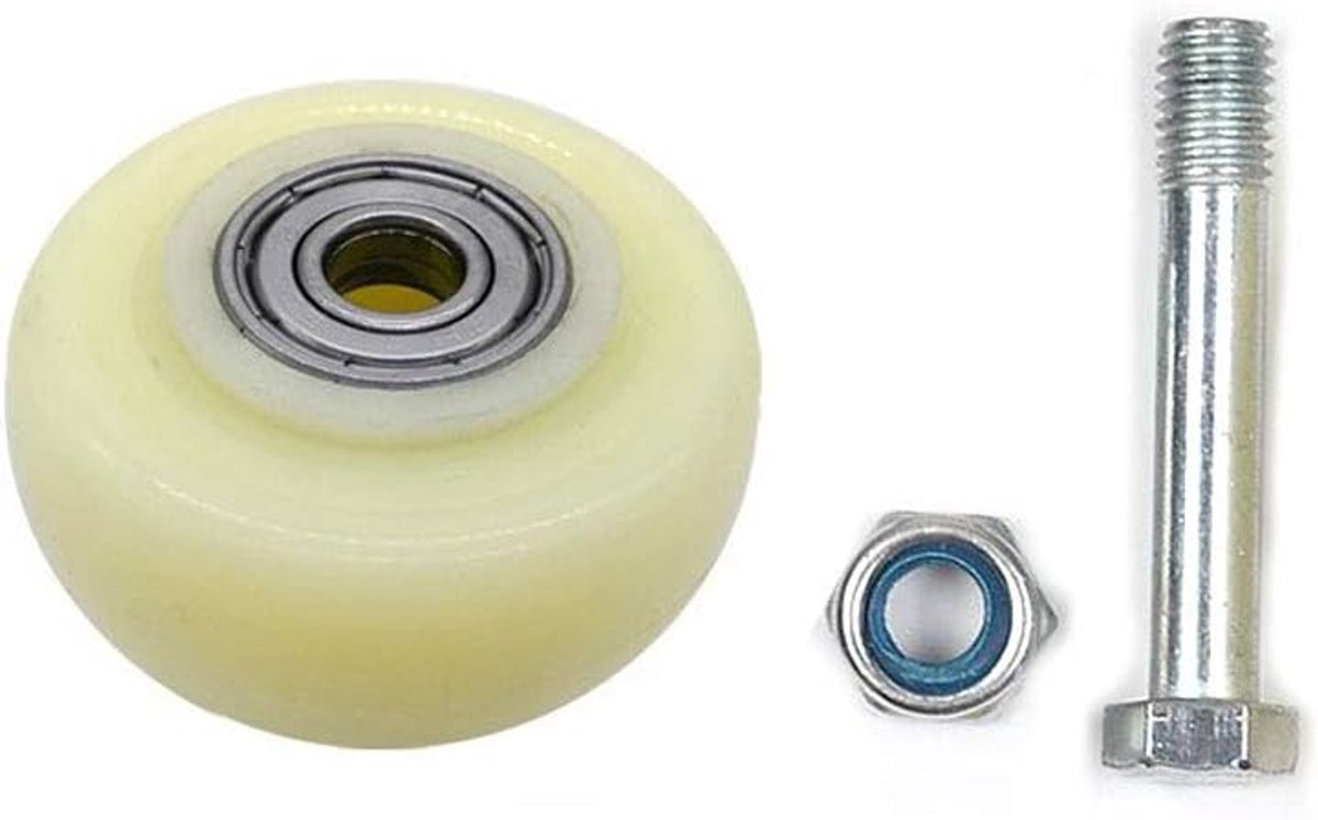 50 mm nylon wielen slaapbank wielen, 2 stuks