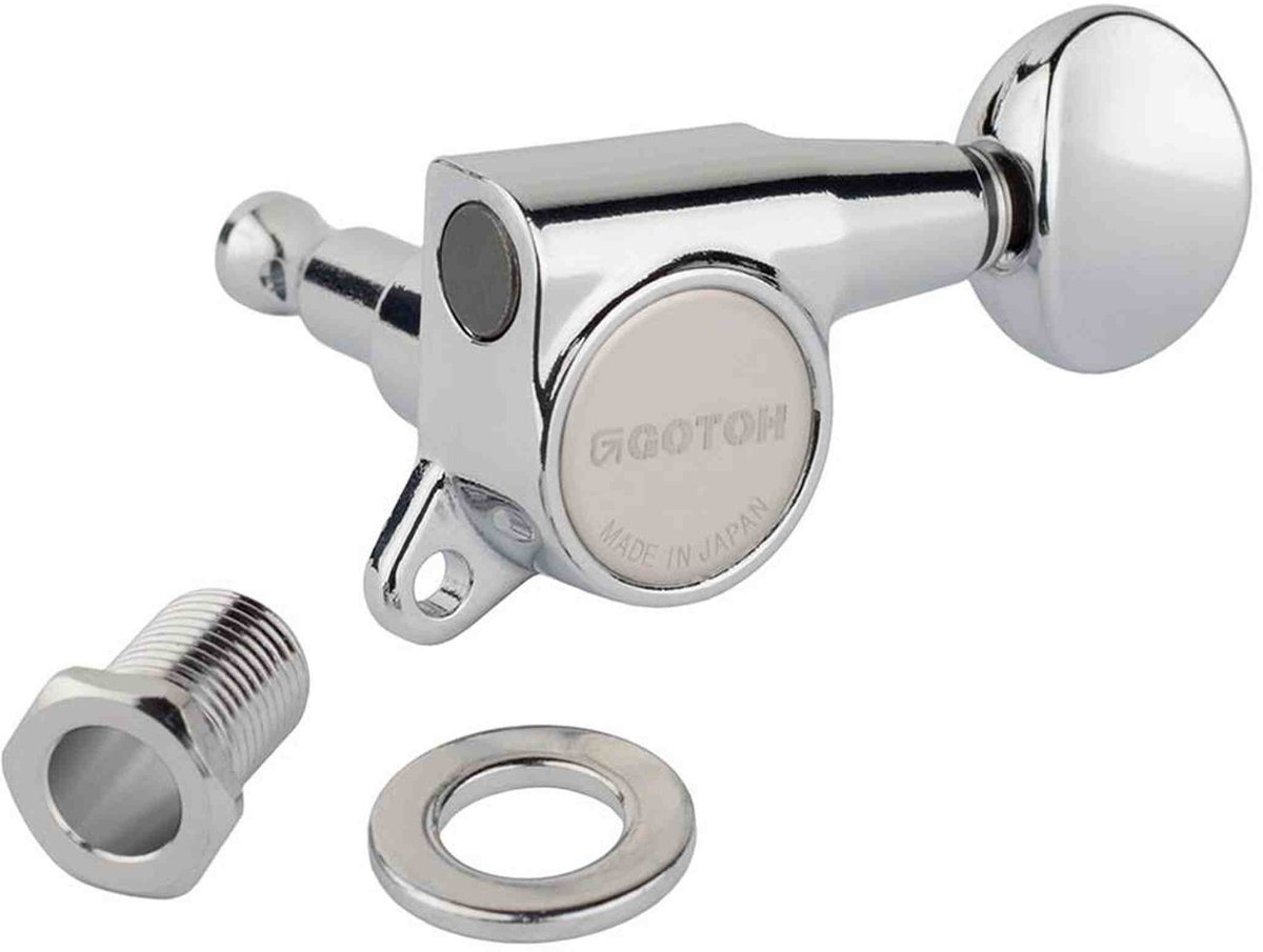 Gotoh GTH13808 SG381 stemmechanieken met 05 knoppen, 4L2R, chroom