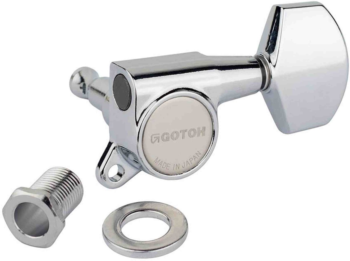 Gotoh GTH13795 SG381 stemmechanieken met 01 knoppen, 3L3R, chroom