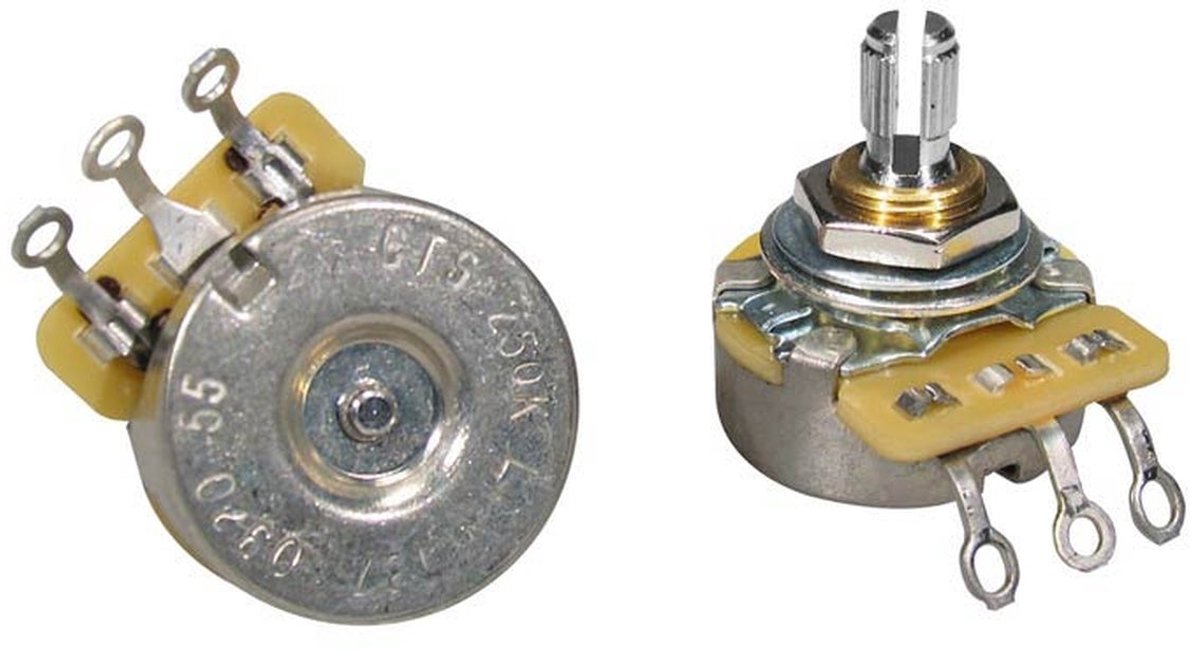 Potmeter 250K short linear potentiometers 20 stuks