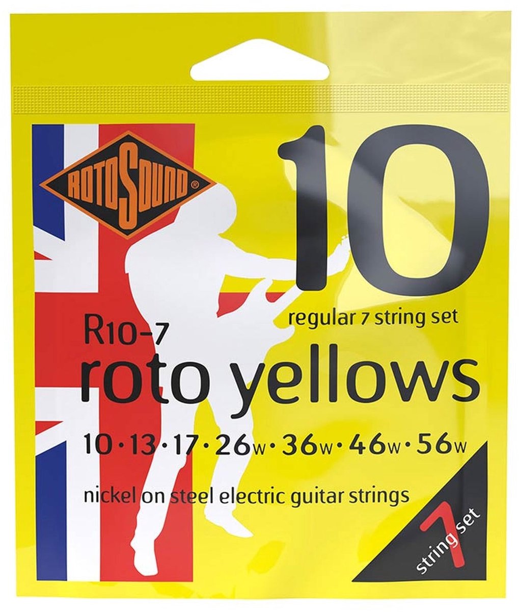 Rotosound R10-7 Roto Snarenset 7-Snarige Elektrische Gitaar 10-56