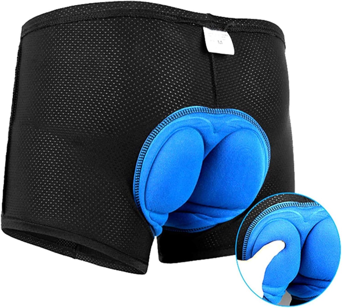 Fietsshorts heren met 3D padding - ademend en absorberend - ergonomisch ontwerp voor optimaal comfort - SnelShoppen