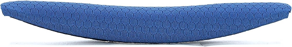 Hoofdband van gaasstof, vervangende kussens compatibel met JBL Tune 500BT/510BT/520BT/600BT/600BTNC/660NC/670NC/700BT/710BT/720BT/750BT/750BTNC/760NC/770NCHoofdtelefoon (blauw)