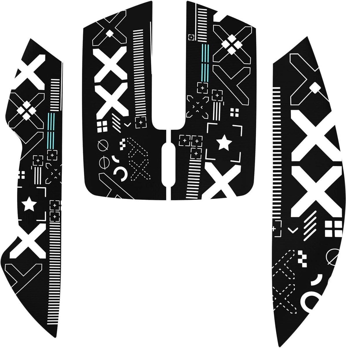 SHARK X11 Antislip griptape voor muis, professionele muizen-upgradeset, zweetbestendig, op maat gesneden, eenvoudig te gebruiken, alleen muisgriptape, muis niet inbegrepen