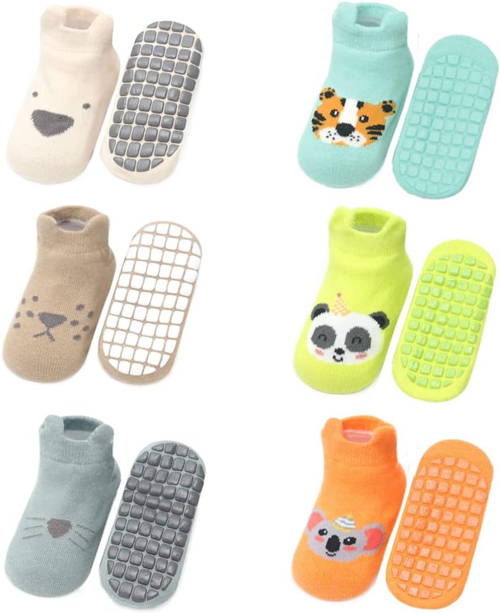 Sokken met anti slip grip sneaker sokken onzichtbaar katoen