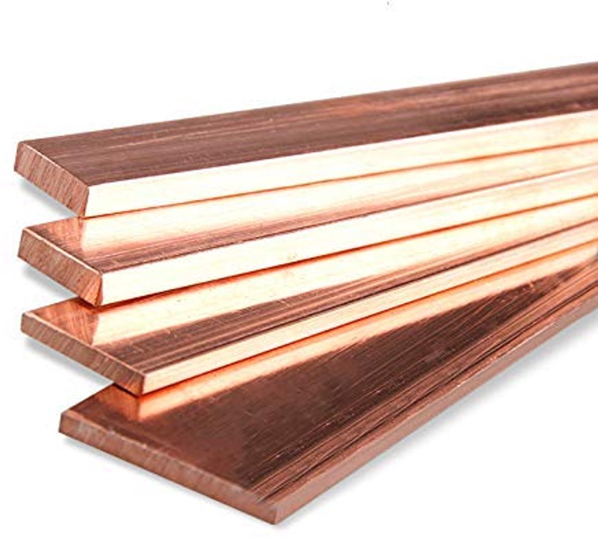 99,95% puur koper bar vel puur koper rij puur strip koperen strip rode koperen strip,5x15x300mm