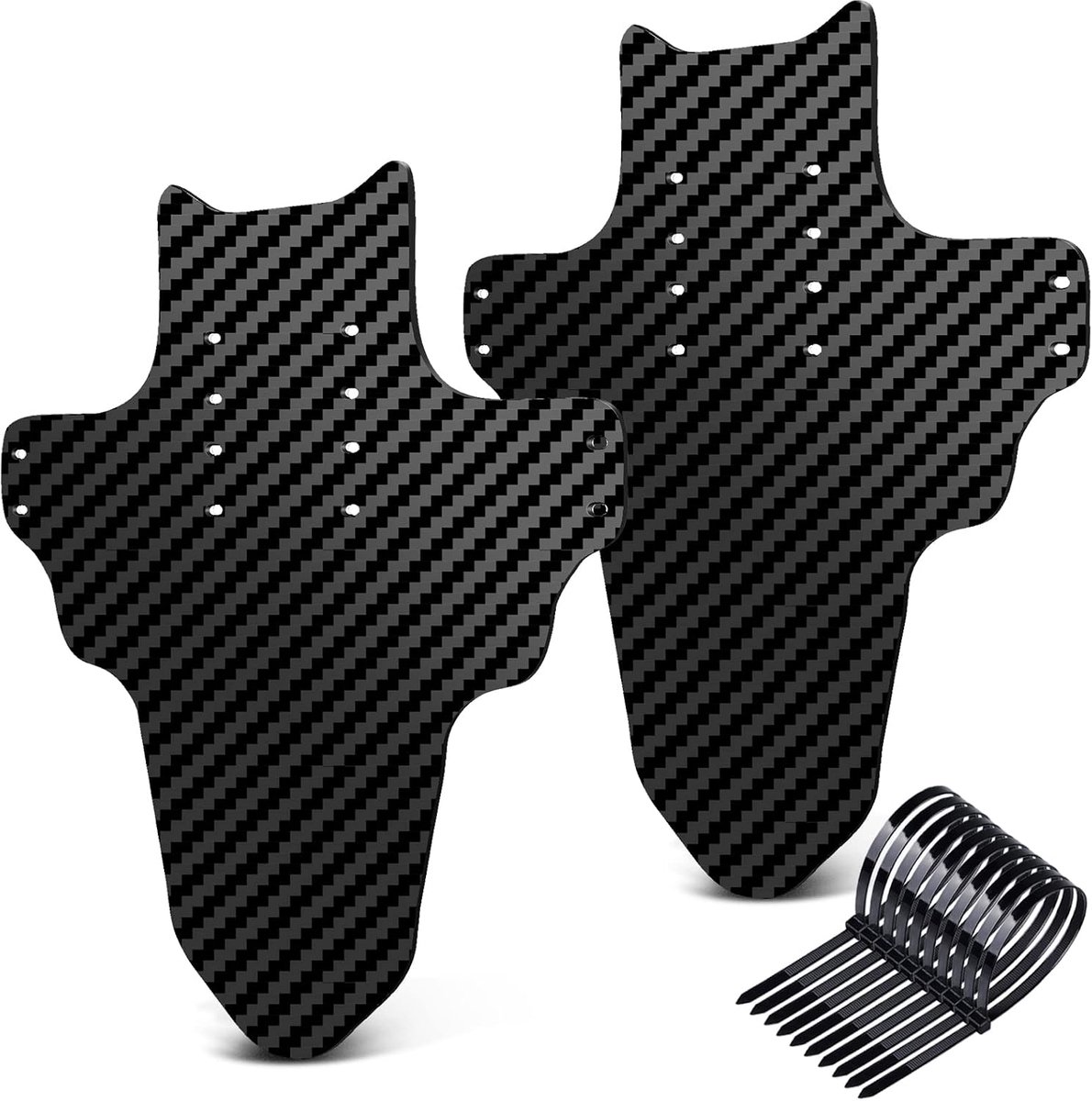 Spatborden voor mountainbike, 2 stuks, Mudguard Fit 20-29 inch, MTB, spatbord voor en achter, compatibele spatbescherming voor fiets