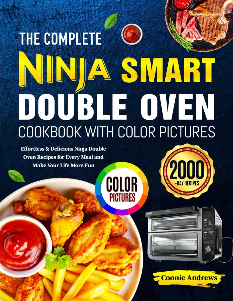 SnelShoppen - Het Complete Ninja Slimme Dubbele Oven Kookboek met Kleurige Afbeeldingen: Moeiteloze & Heerlijke Ninja Dubbele Oven Recepten voor Elke