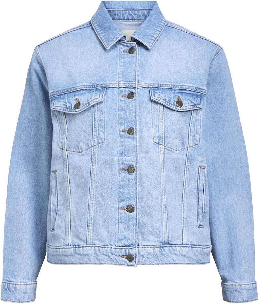 Dames jeansjack, regular fit, blauw (light blue denim), M