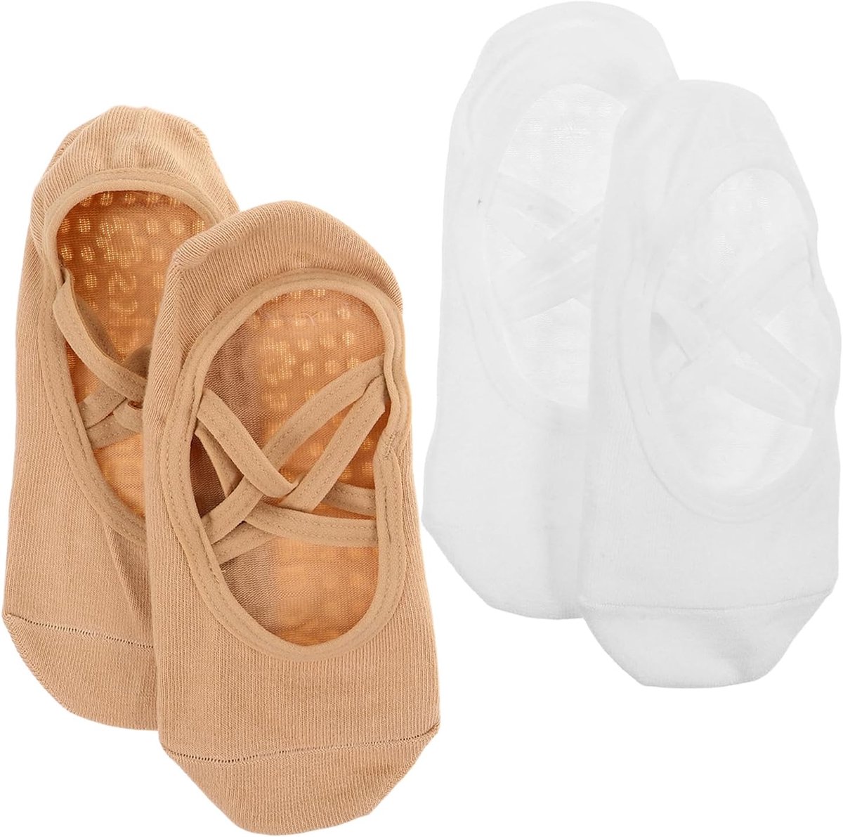 Sokken Antislip Danssokken Ballet Workoutsokken Dans Blotevoetensokken Blotevoeten Yogasokken Antislip Fitness Balletgrip Sokken Silicagel