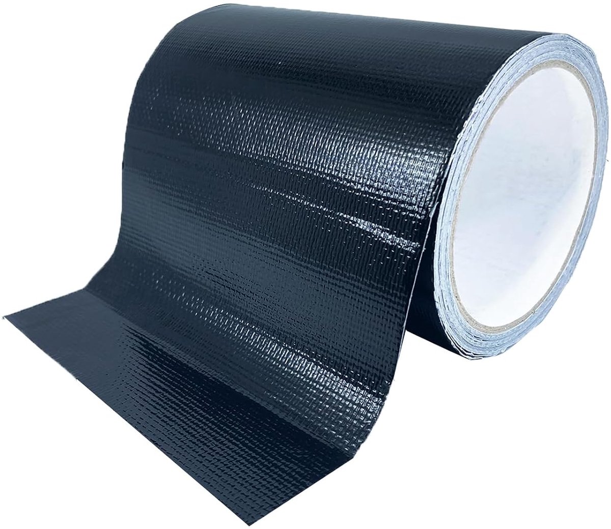 reparatietape voor luifels, dekzeilen, buitendekzeilen, tenten, bootafdekkingen, luifels, zeilband, reparatie-patcheset voor scheuren, duurzaam, uv-bestendig (12 cm, zwart)