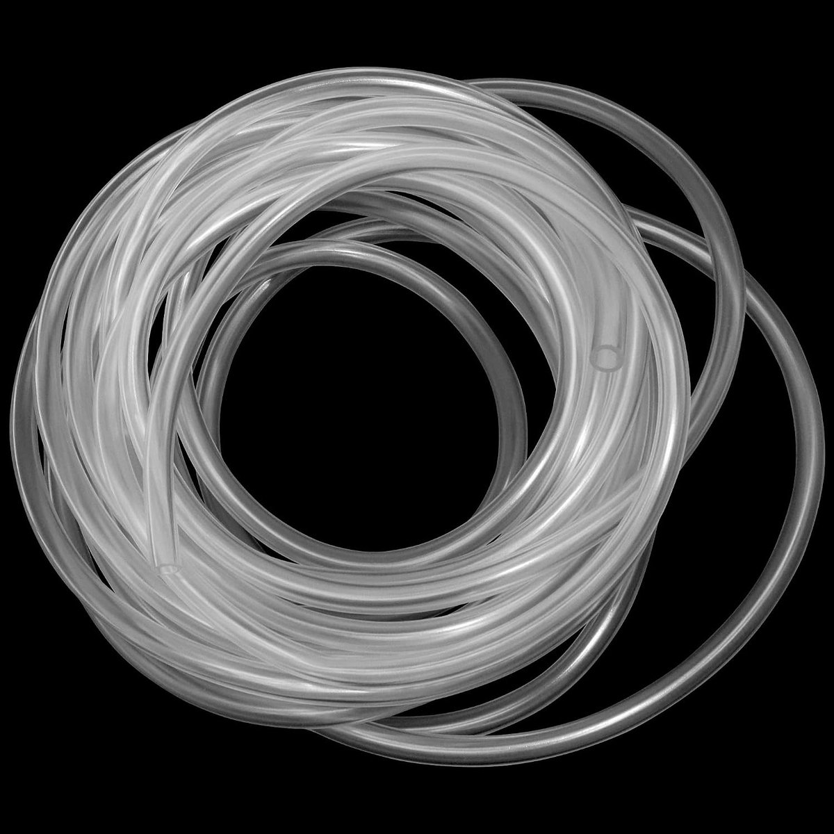 PVC-slang 10 mm binnendiameter x 14 mm OD - 6 m flexibele vinylslang voor water-, lucht- en aquariumgebruik, lichtgewicht plastic buis