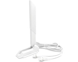 WiFi 7-antenne voor ASUS ROG CROSSHAIR X870E/STRIX B850 B860 X870 Z790 Z890/MAXIMUS Z890 Z790 WLAN-versterkers WiFi 7 Tri-Band Gaming-kaart 12dBi Bluetooth 5.4, magnetische basis (wit)