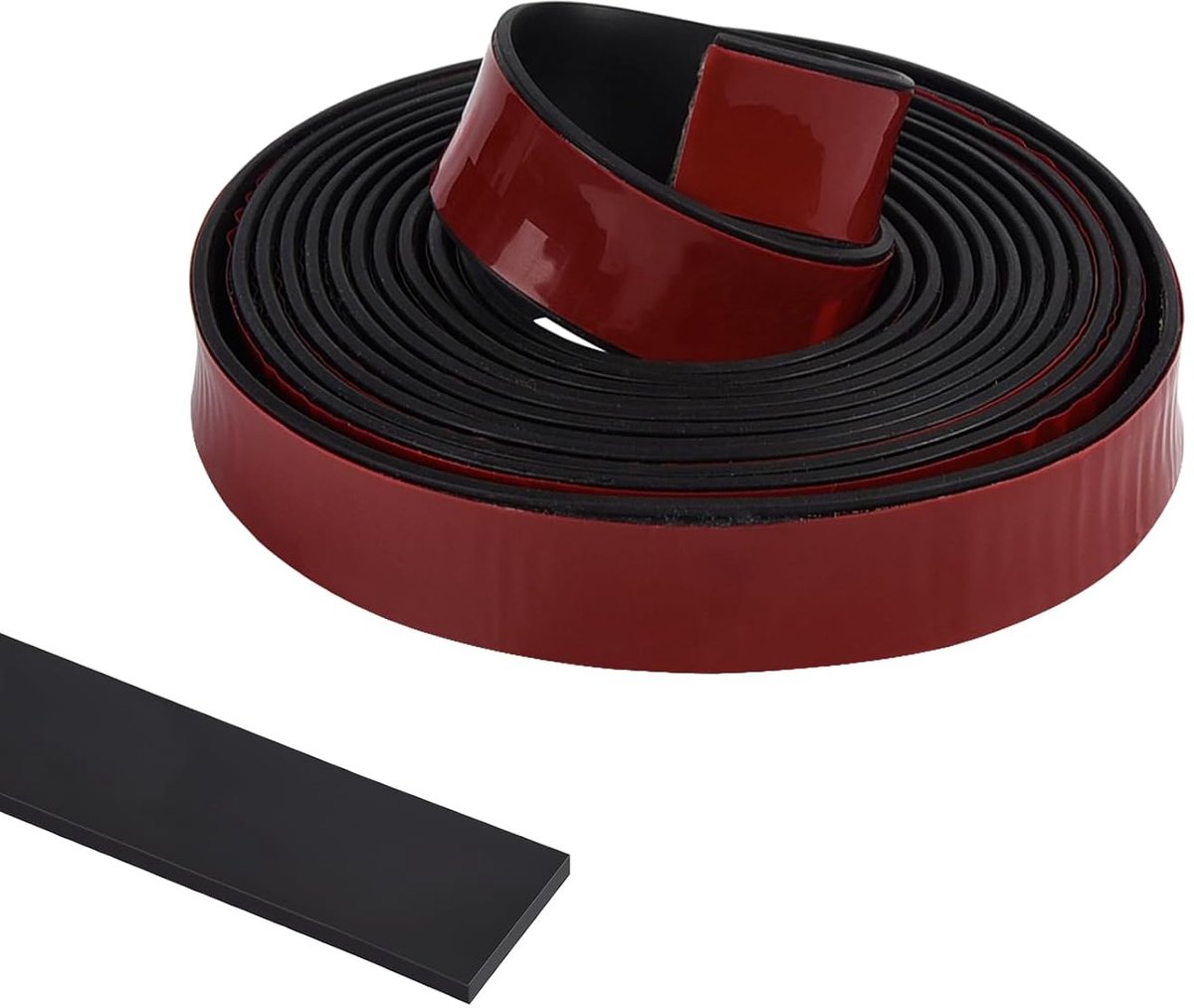 Rubberen strip, zelfklevende neopreenrubberen plaat, massief rubberen rollen voor doe-het-zelf, ringen, ambachten, pads, vloerbescherming, steunen, afdichting vloerbedekking, nivellering