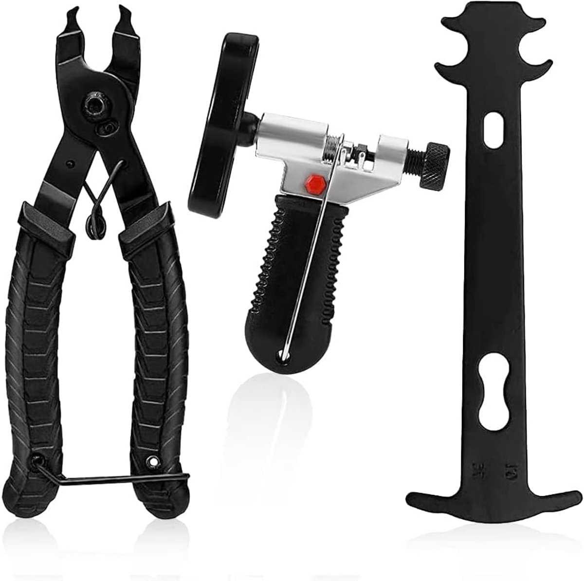 fietskettinggereedschap, kettingschakeltang, kettingopener + kettingtester + kettingtester, reparatieset voor versnellingen, racefiets, mountainbike, sportbike
