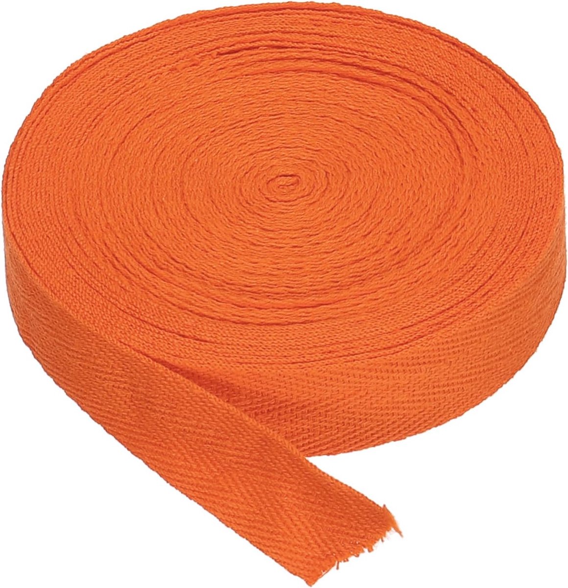 Katoenen lint 20 mm (3/4 inch) 9 m (10 yards) katoen biasband band chevron band randen voor naaien cadeau verpakking ambachten DIY oranje