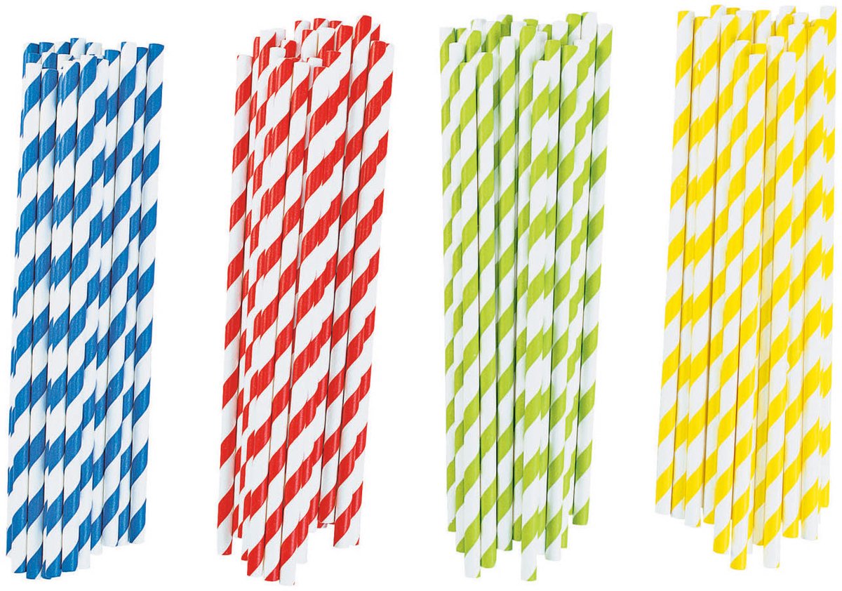 Colorations gekleurde knutselrietjes papier 100 stuks creatief speelgoed.