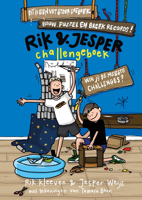Glowmovies - Rik en Jesper challengeboek - cover