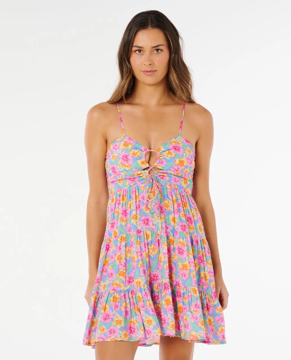 Rip Curl Malibu Cove Mini Dress Blauw