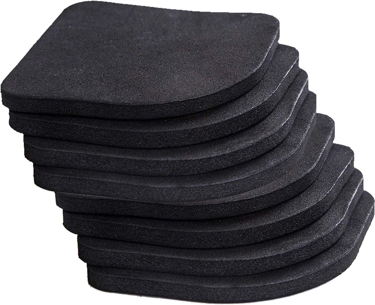 8 Stuks Anti-Vibratie Pads voor Wasmachine en Koelkast - Geluiddempende Rubber Matten voor Bescherming tegen Krassen en Vibrationen