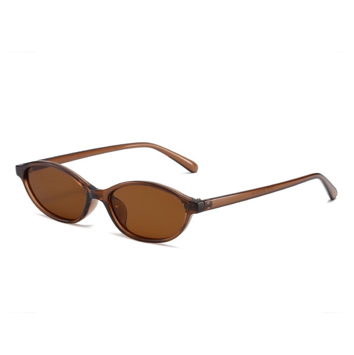 Casalora Cat Eye Zonnebril Dames – Retro Ovale Smalle Zonnebril – Trendy Vintage Zonnebril met UV400 Zonbescherming – Mode Zonnebril voor Dames