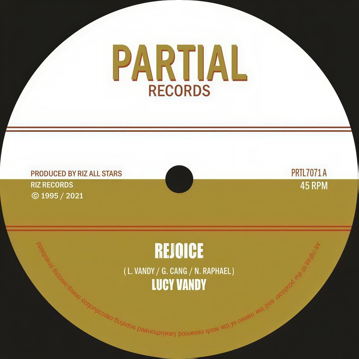 Lucy Vandy - Rejoice (7" Single)