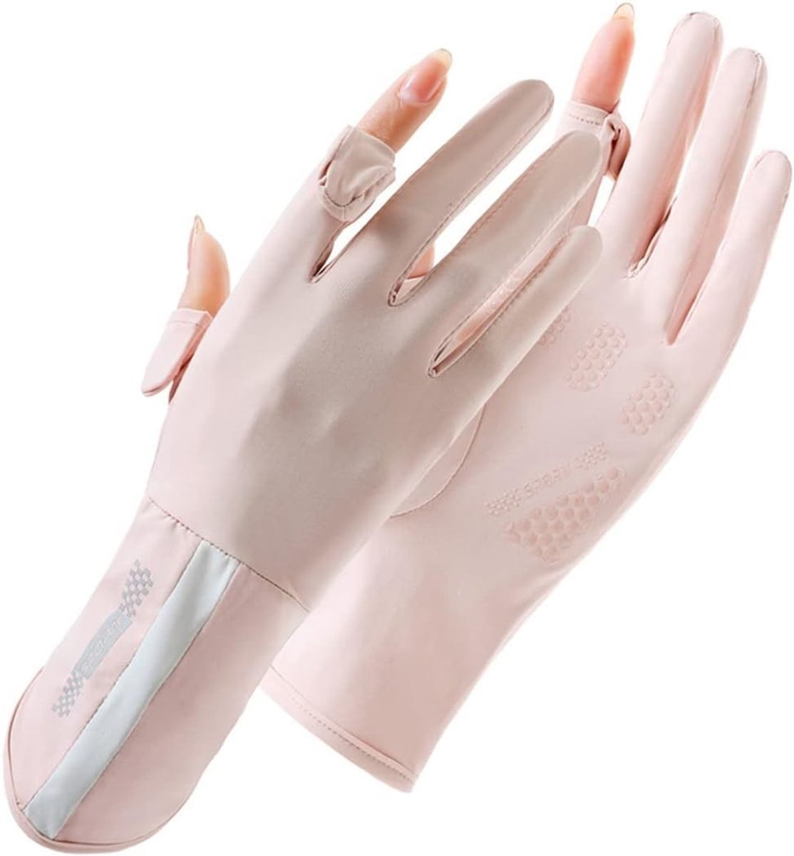 Zomerhandschoenen - Roze - Eenheidsmaat - Ademend met UV-bescherming - Voor Dames