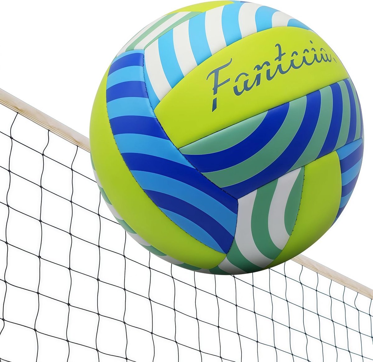 Volleybal maat 5 - Zachte strandvolleybal - Voor binnen en buiten - Ideaal voor beginners - ShopVlot