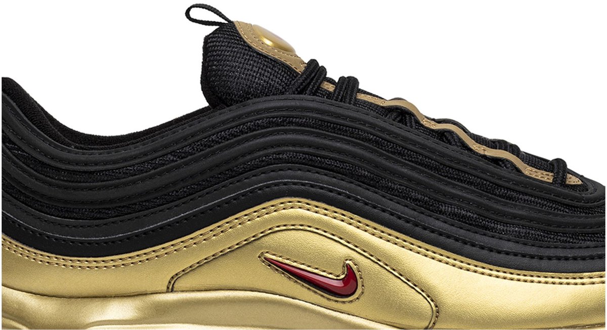 Nike Air Max 97 QS – /Metallic /Varsity Air Max Lifestyle Heren Sneakers voor Mannen Zwart