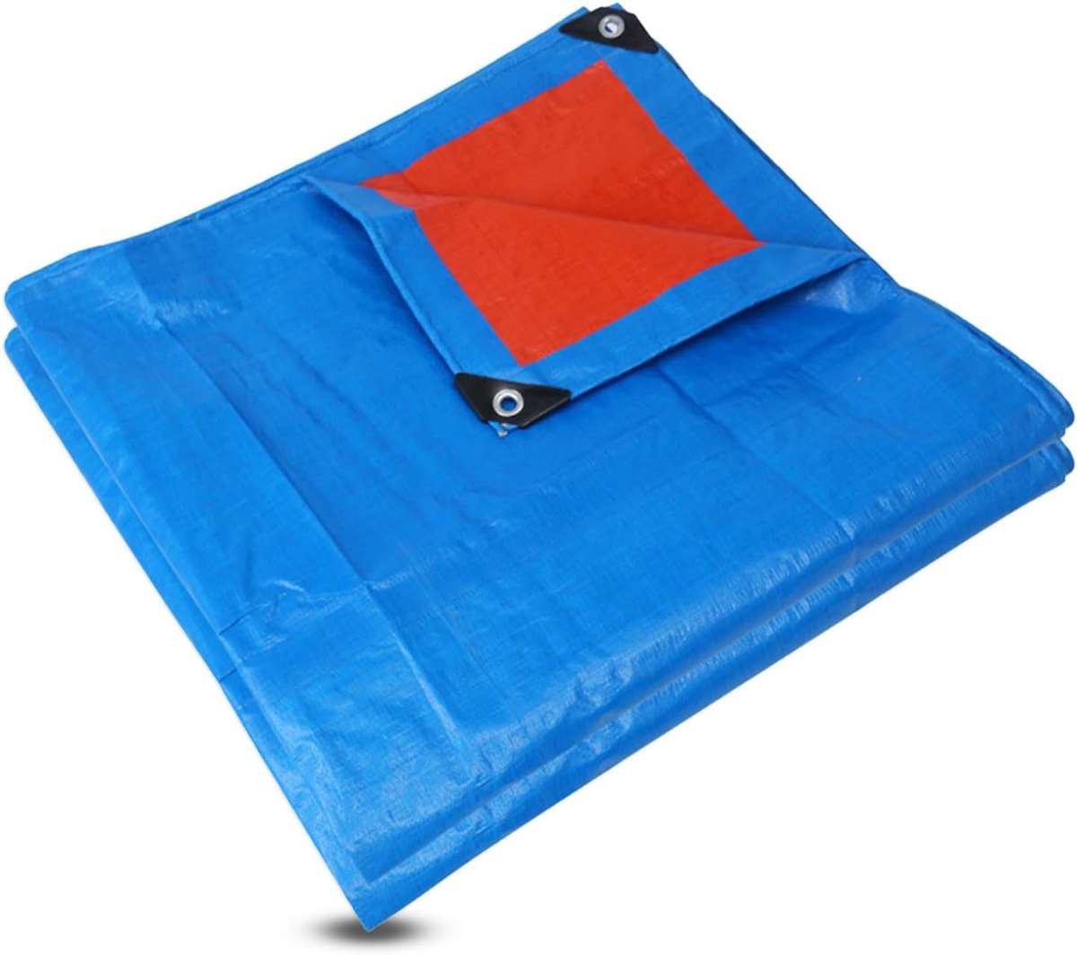 Waterdichte zeildoek met oogjes 2m x 3m - Multifunctioneel, scheurbestendig en UV-bestendig zeil voor bescherming en afdekking