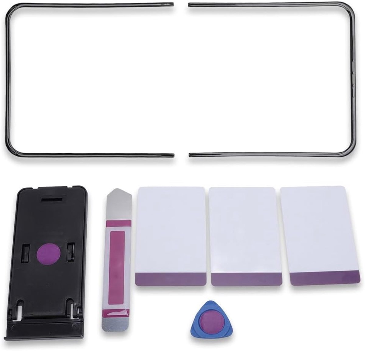 Screen Bezel Frame Vervanging voor FLIP 5 5G F731 met Reparatietool - Precisie Ontwerp voor LCD Display en Center Frame Kit
