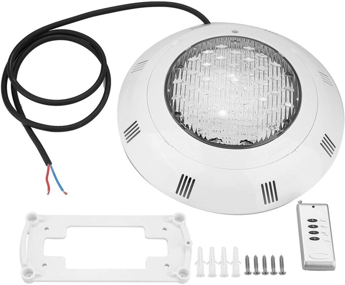 LED RGB Multi-Color Onderwater Verlichting voor Zwembaden en Tuinen met Afstandsbediening - 30W Waterdichte LED Lampen voor Feesten en Decoratie