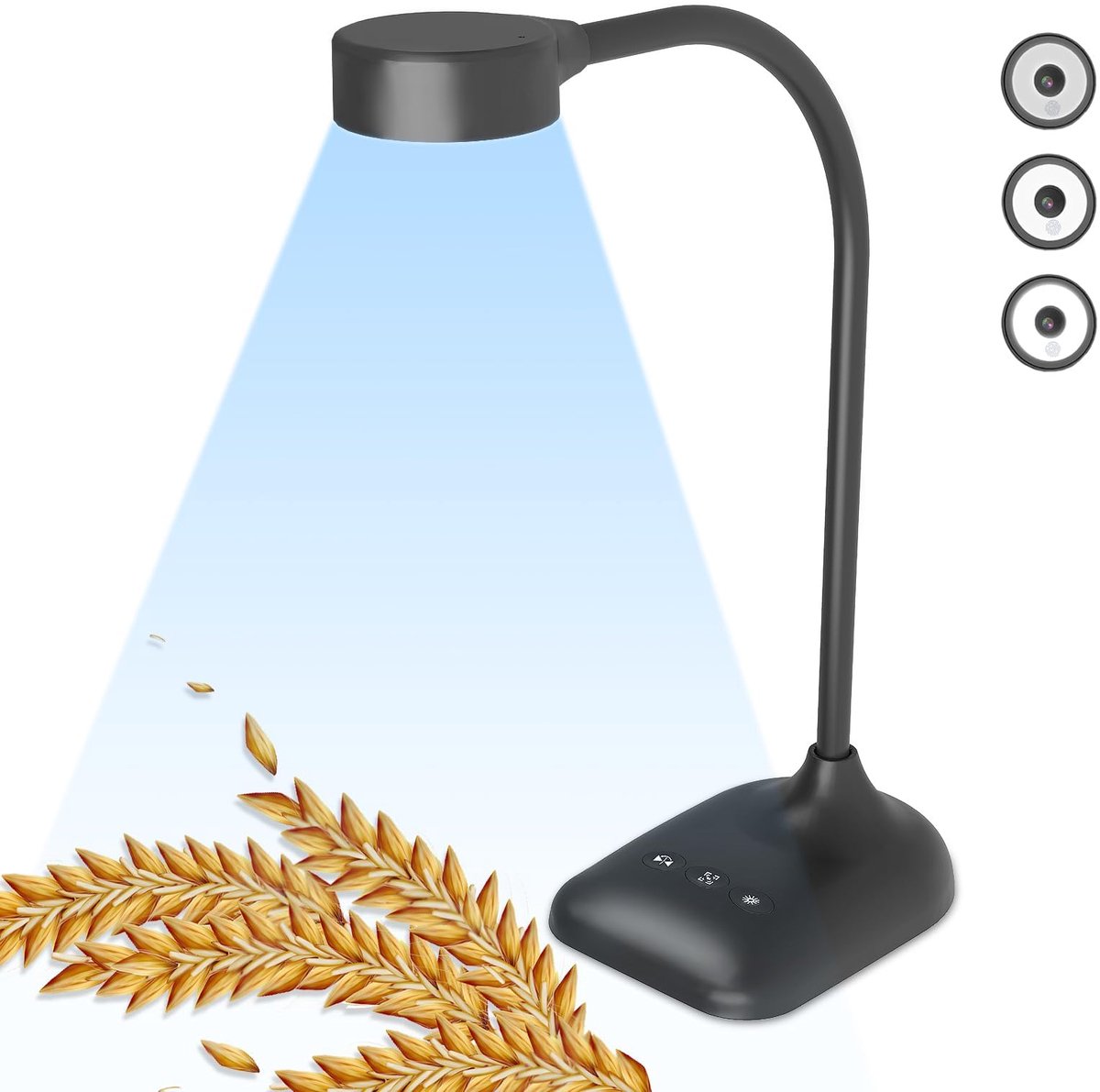 documentcamera met LED-licht - autofocus - vouwbaar - ideaal voor onderwijs - ShopVlot