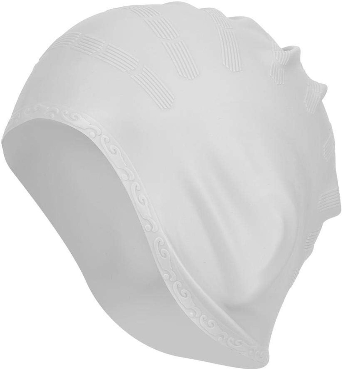 Comfortabele Unisex Zwemcap van Silicoon voor Lang Haar met Oorkappen - Ideaal voor het Zwemmen in het Zwembad, Zwemaccessoires, Sportieve Activiteiten