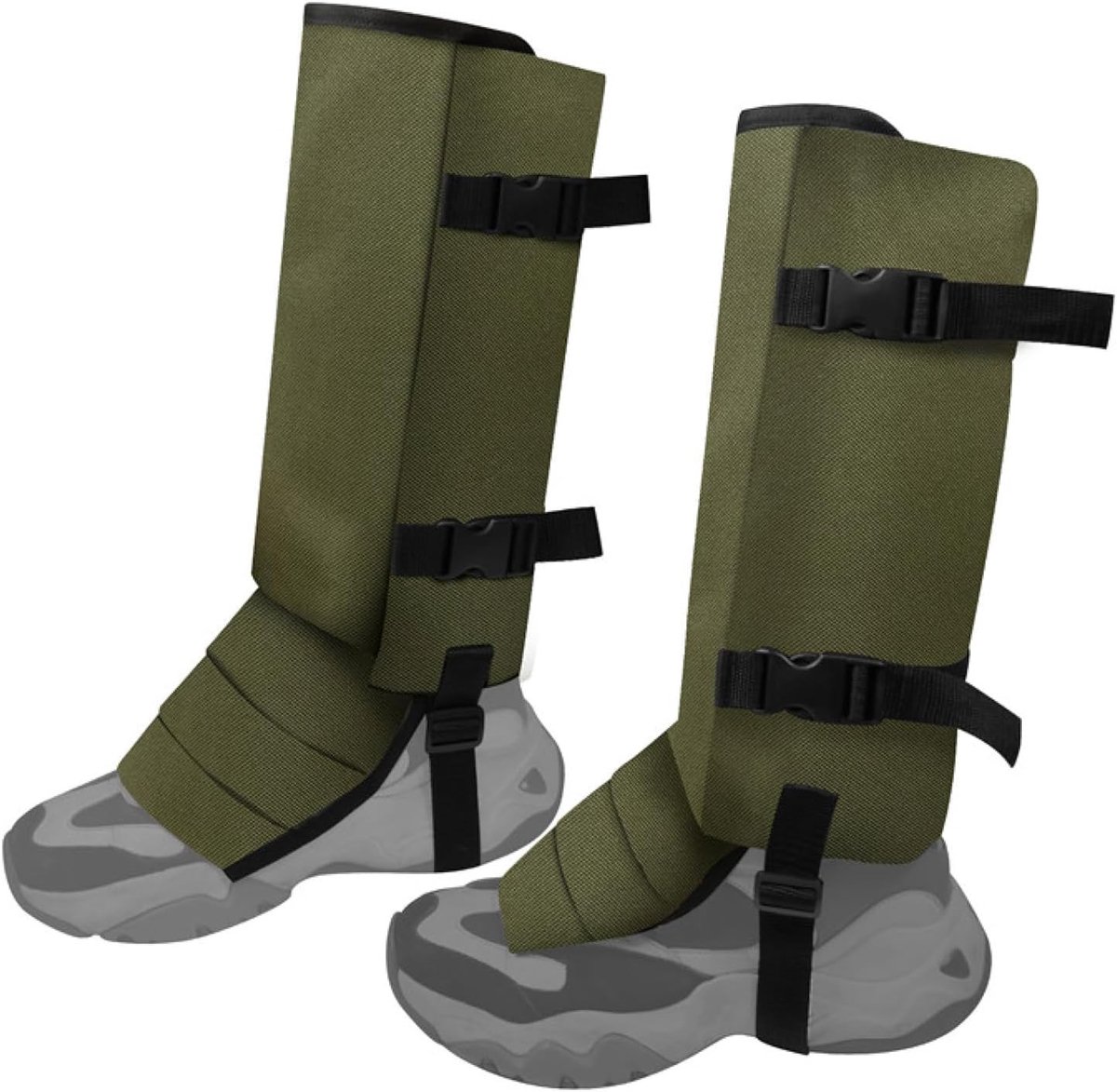Snakebescherming Gaiters voor Mannen en Vrouwen - Verstelbare Slangbeschermers voor Jagen en Wandelen, Ideaal voor Onderbenen en Buitenactiviteiten