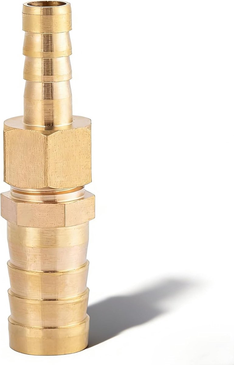 Hose Connector voor Water- en Olieleidingen, 8mm-19mm, Rechte Reducer en Fitting voor Slangen en Pijpen